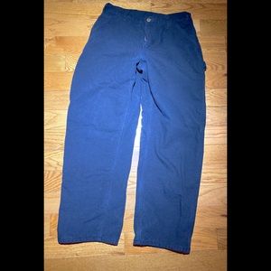 Mens Lined Carhartt Pants 33 x 30
